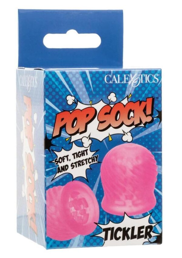 CAL EX POP SOCK TICKLER PINK