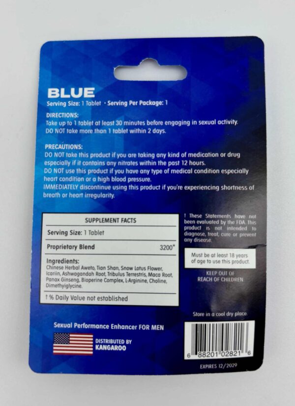 PILLS KANGAROO BLUE - Image 2
