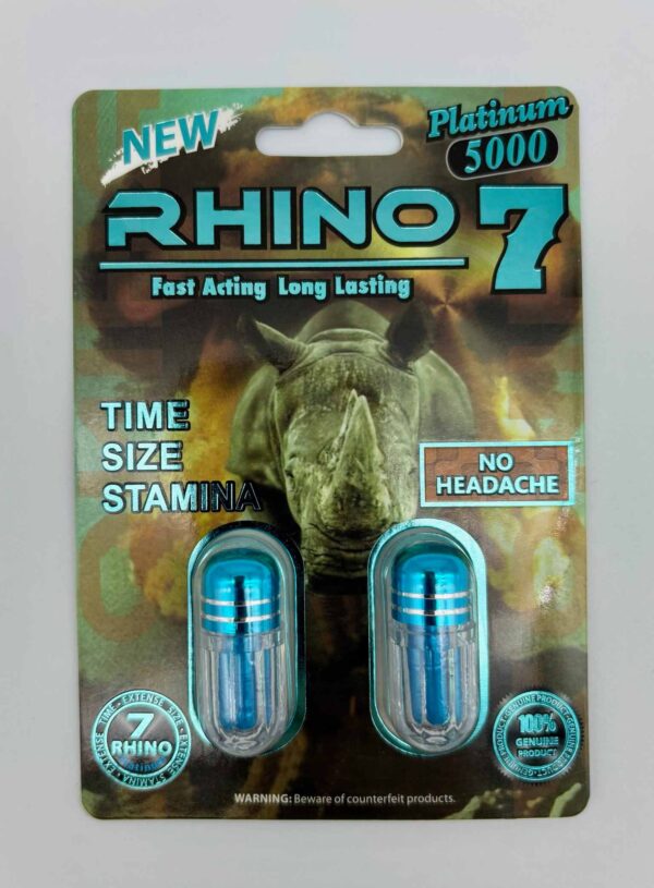 PILLS RHINO 7 PLATINUM 2PK