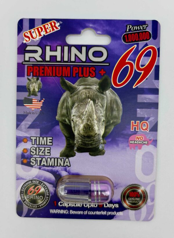 PILLS RHINO 69 2000K 2PK