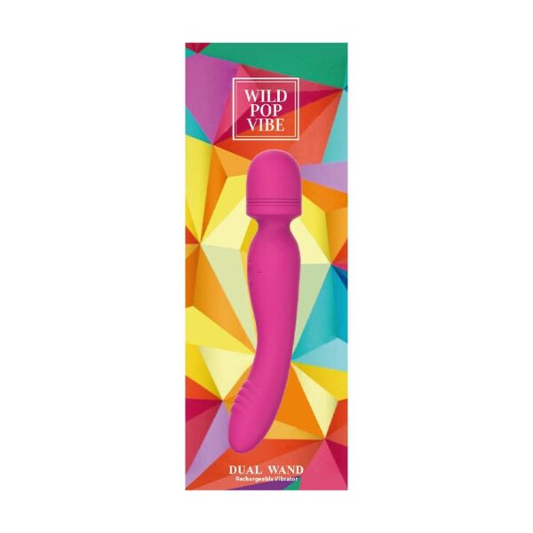 WILD POP VIBE DUAL WAND PINK