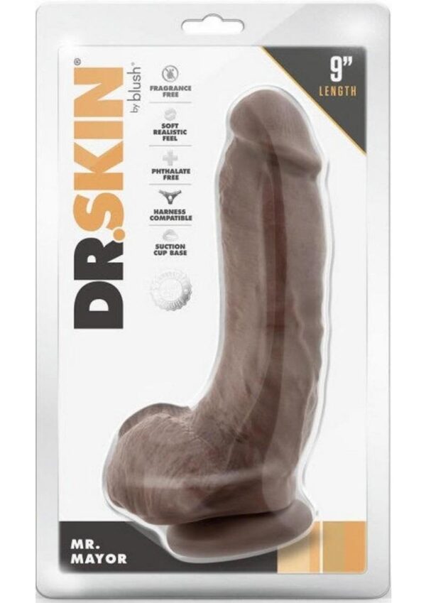 BL DR. SKIN MR. MAYOR 9" CHOCOLATE