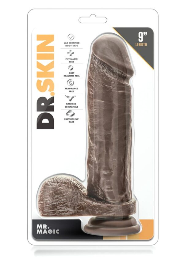 BL DR. SKIN MR. MAGIC 9" CHOC