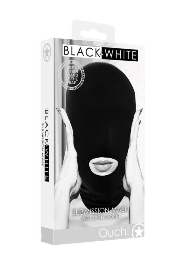SOA OUCH! B&W SUBMISSION MASK BLACK