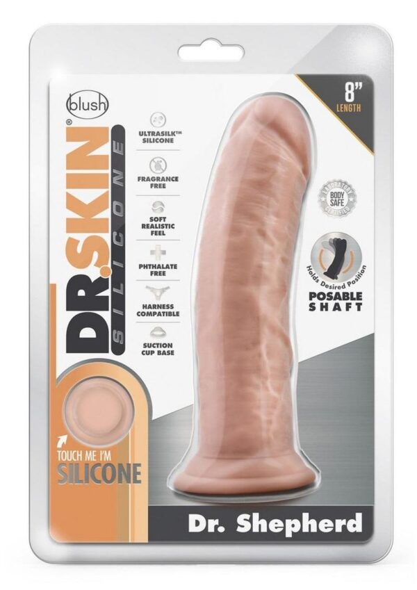 BL DR. SKIN SILICONE 8" DR. SHEPHERD