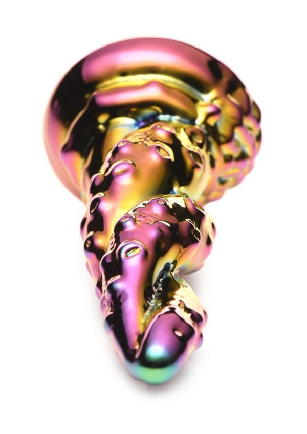 XR CREATURE COCKS ENCHNTRESS RAINBOW GLASS DILDO - Image 3