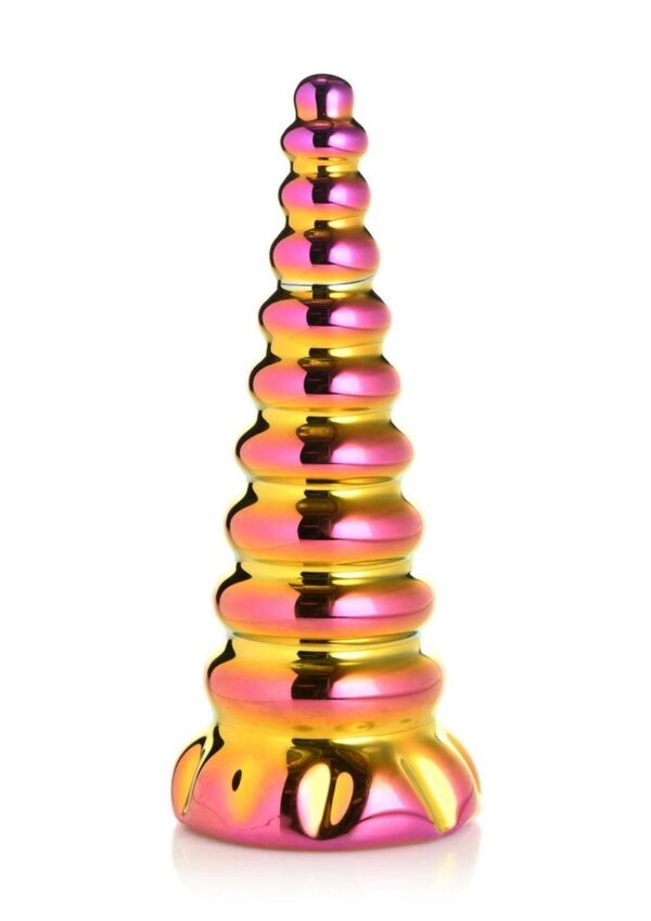 XR CREATURE COCKS TWILIGHT RAINBOW GLASS DILIDO - Image 2