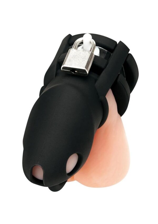 BLUE LINE SILICONE SMALL 2" COCK CAGE - Image 2