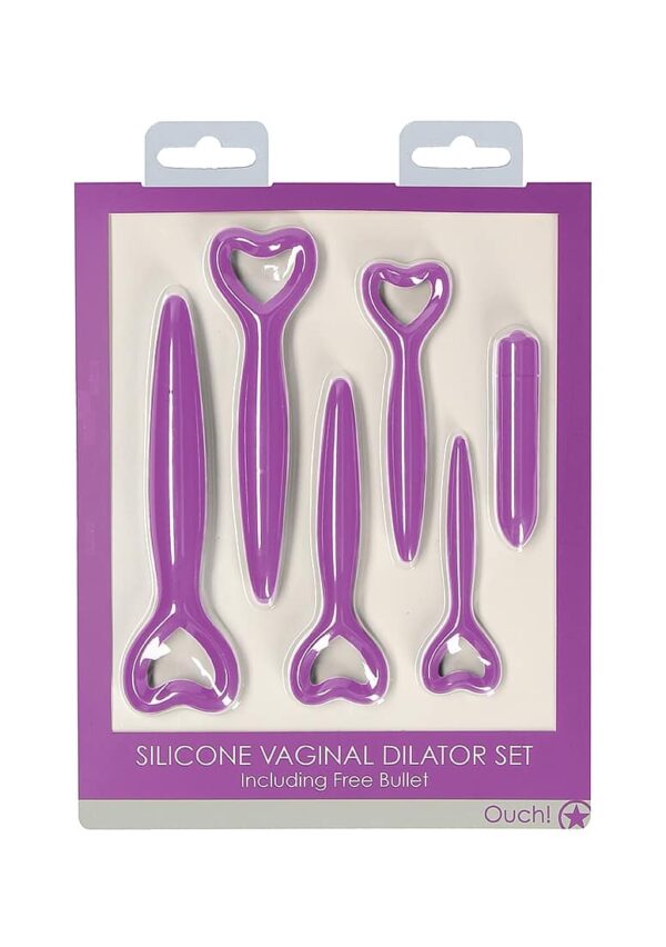 SOA OUCH! SILICONE VAG DILATOR PURP