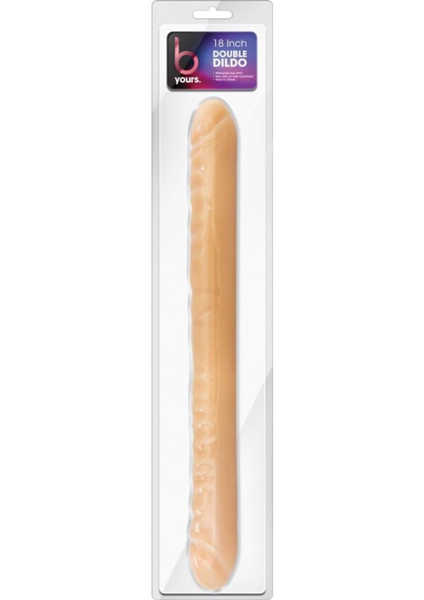 BL B YOURS 18" DOUBLE DONG FLESH
