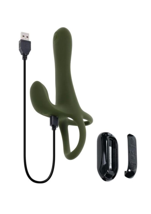 ZT STRAP TAP & GO PENIS SLEEVE GREEN - Image 3