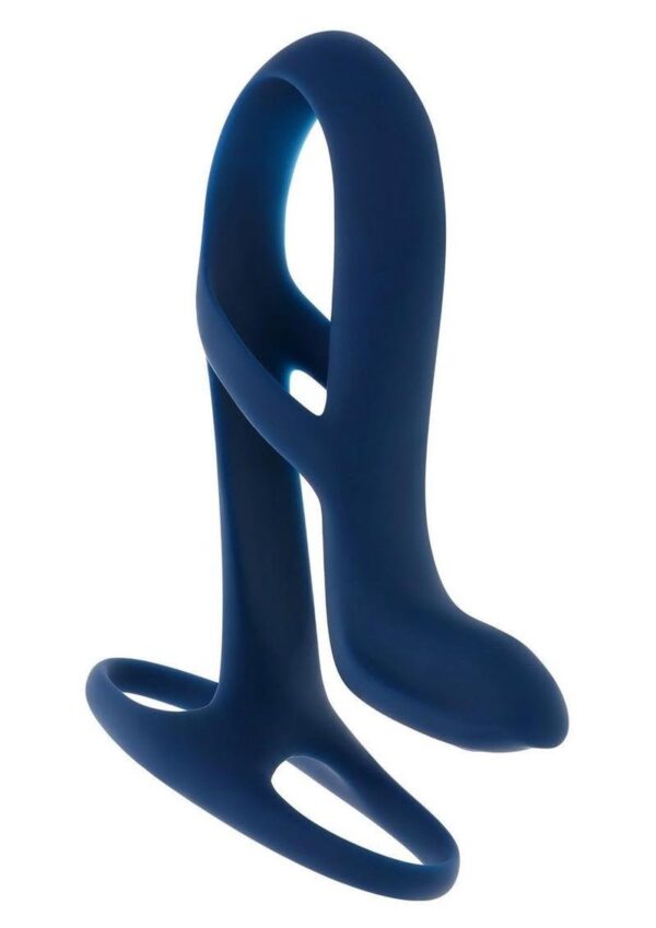 ZT BIG TIME PENIS SLEEVE W/REMOTE BLUE - Image 2