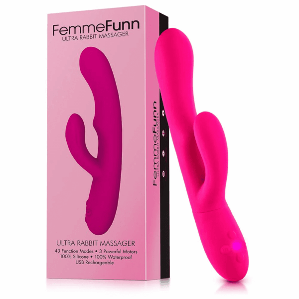 FEMME FUNN ULTRA RABBIT MASSAGER  PINK