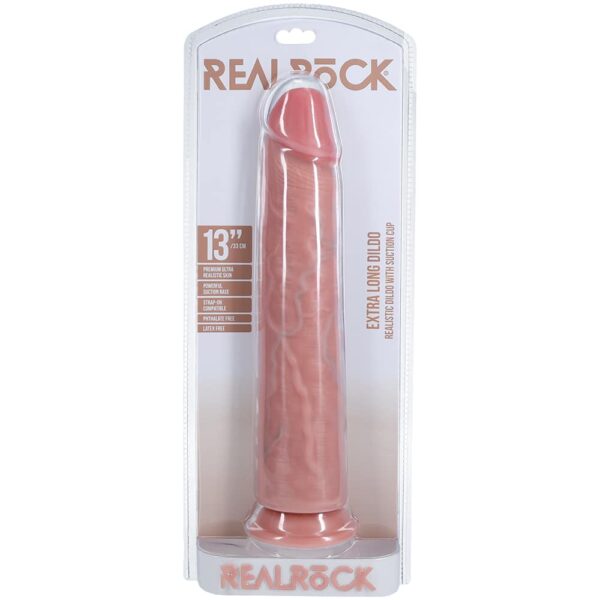 SOA REAL ROCK XL DILDO 13" FLESH