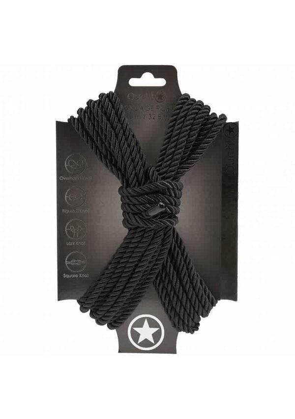 SOA OUCH! BONDAGE ROPE 32.8FT BLACK