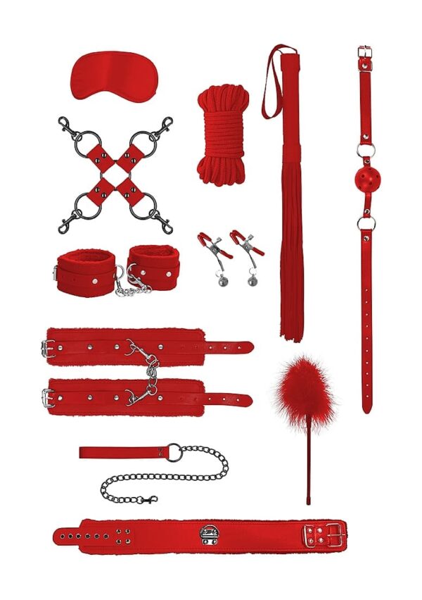SOA OUCH! INTERMEDIATE BONDAGE KIT RED - Image 2