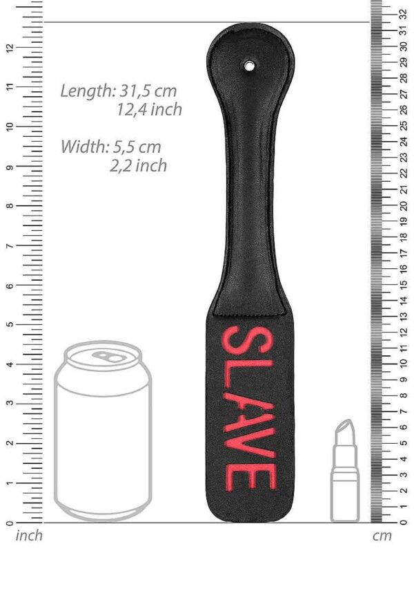 SOA OUCH! PADDLE SLAVE BLK - Image 2
