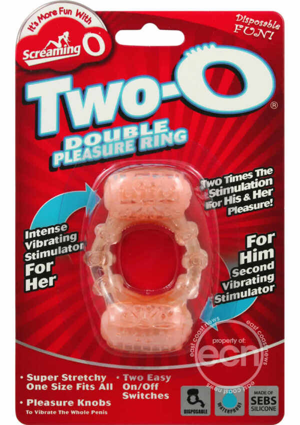 SCREAMING O TWO-O DOUBLE PLEASURE RING