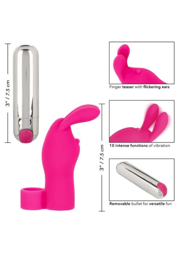 CAL EX INTIMATE PLAY FINGER BUNNY PINK - Image 2