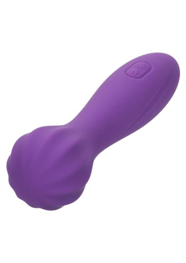 CAL EX STELLA LIQUID SILICONE "O" WAND PURPLE - Image 2