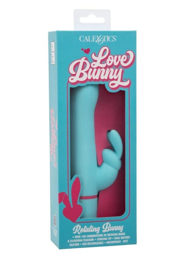 CAL EX LOVE BUNNY ROTATING BUNNY BLU
