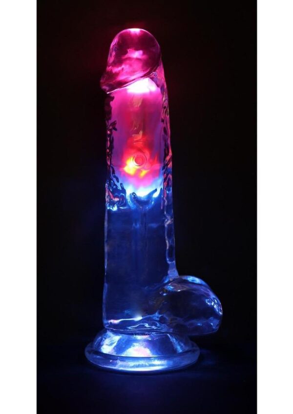 SOA REAL ROCK RECHARGEABLE LED W/REMOTE 8" W/BALLS - Image 2