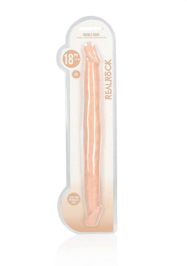 SOA REAL ROCK DOUBLE DONG 18" FLESH