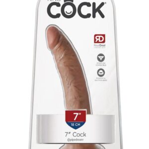 PD KING COCK 7" COCK TAN