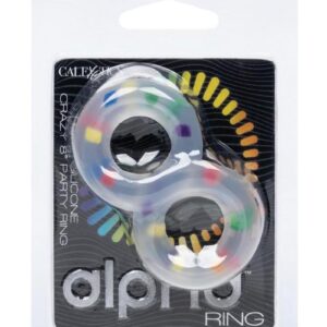 CAL EX ALPHA LIQ SIL CRAZY 8 PARTY RING