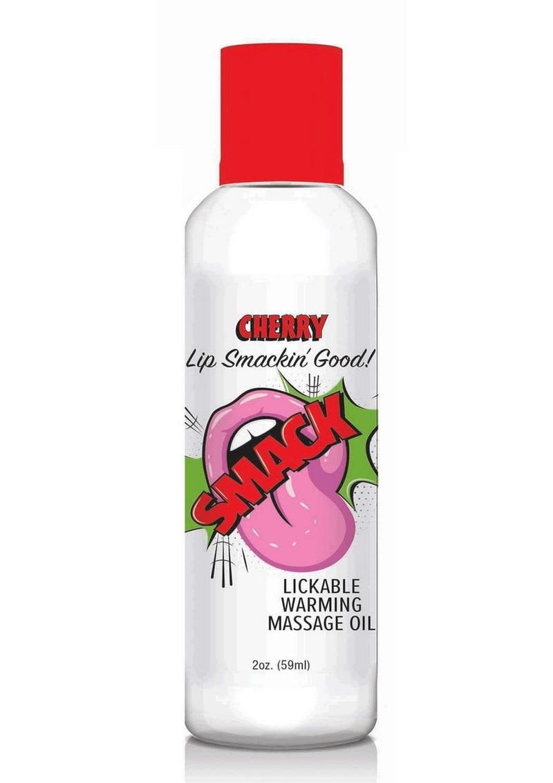 SMACK MASSAGE OIL CHERRY 2OZ