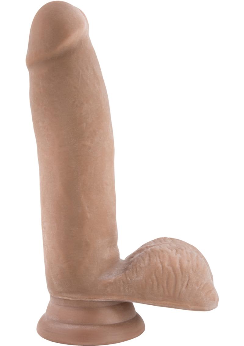 BL AU NATUREL 7" SENSA FEEL DILDO TAN - Image 3