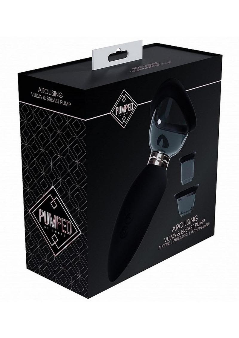 SOA PUMPED AROUSING VULVA & BREAST PUMP BLK