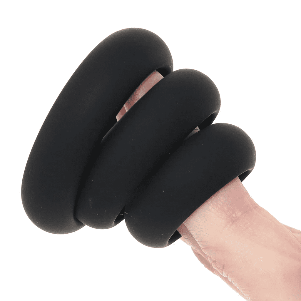 LEVELZ 3 Piece Wide O Cock Ring Set